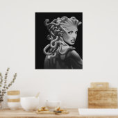 Medusa Simplified Poster (Küche)