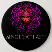 Medusa, Single endlich Gast der Ehre Button (Vorderseite)