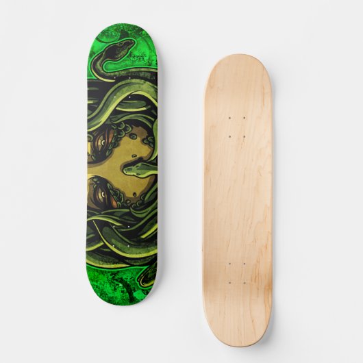 Medusa Skateboard (Vorderseite)