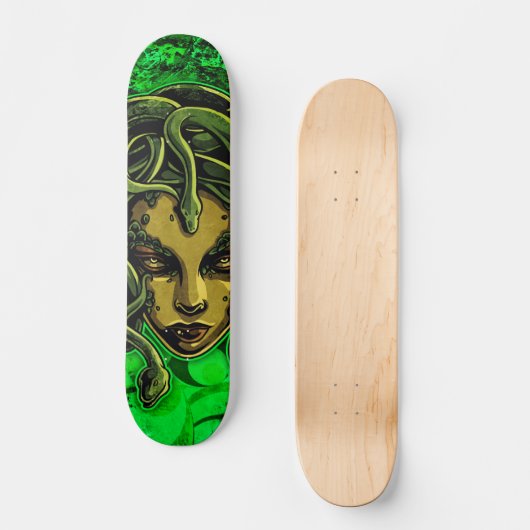 Medusa Skateboard (Vorderseite)