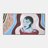 Medusa Snake Lady - Half Lady Half Snake Schreibtischunterlage (Vorderseite)