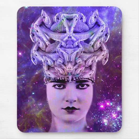 Medusa Snake Woman Mousepad (Vorne)