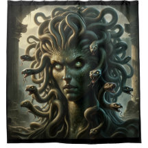 Medusa Stare of Death Head of Snakes