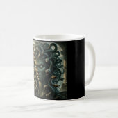 Medusa Stare of Death Head of Snakes Kaffeetasse (VorderseiteRechts)