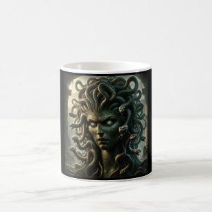 Medusa Stare of Death Head of Snakes Kaffeetasse
