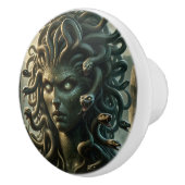 Medusa Stare of Death Head of Snakes Keramikknauf (Rechts)