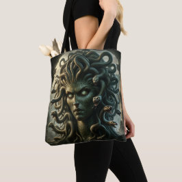 Medusa Stare of Death Head of Snakes Tasche