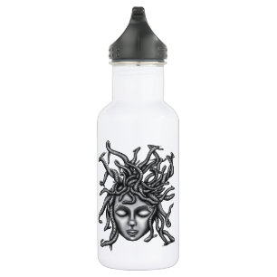 Medusa-Statue, griechische Skulptur, Mythologie Edelstahlflasche