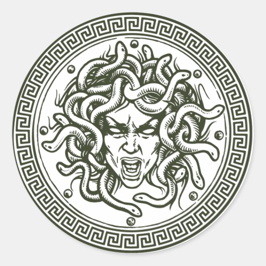 Medusa Sticker (Vorderseite)
