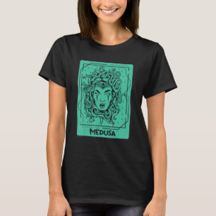 Medusa Tarot Card Griechische Mystische Karten Alt T-Shirt