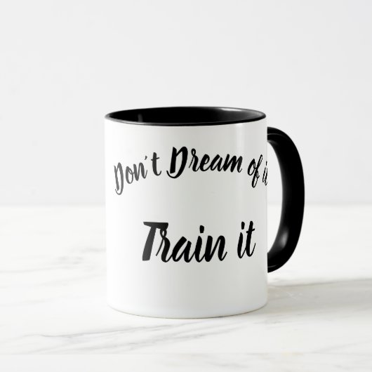 Medusa Träumen Sie nicht davon - trainieren Sie es Tasse (VorderseiteRechts)