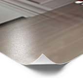 Medusa-Uhr-Poster Fotodruck (Ecke)