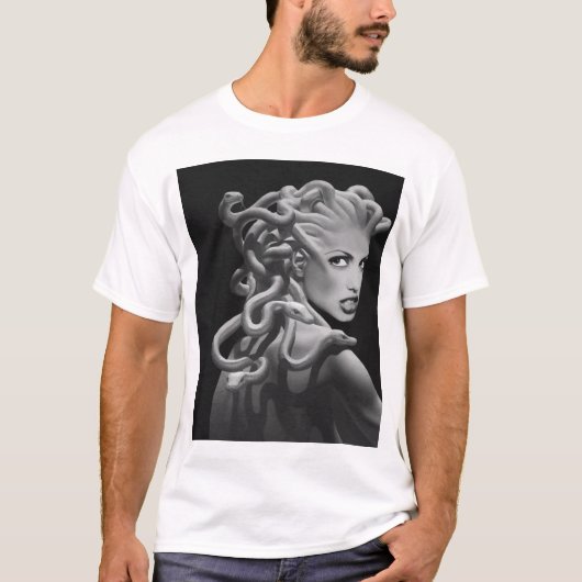 Medusa vereinfachter T - Shirt (Vorderseite)
