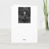 Medusa von Alice Pike Barney Dankeskarte (Rückseite)