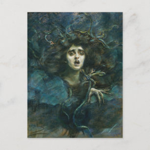 Medusa von Alice Pike Barney Postkarte