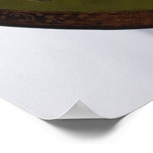 Medusa von Caravaggio - Poster (Ecke)