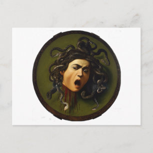 Medusa von Caravaggio Postkarte