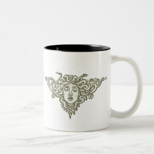 Medusa von Walter Crane Zweifarbige Tasse