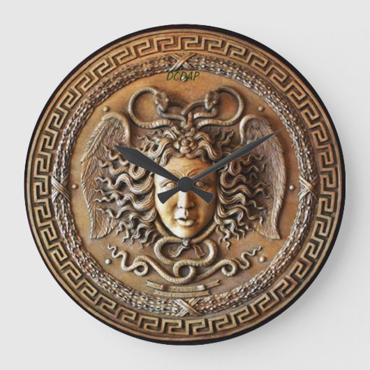 Medusa Wall Uhr (Vorderseite)
