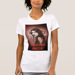 Medusa War Unschuldig Damen T-Shirt
