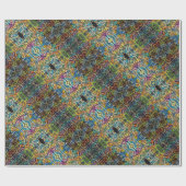 Medusas haarwackeliges Papier Geschenkpapier (Flach)