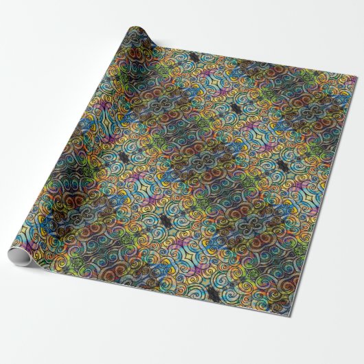 Medusas haarwackeliges Papier Geschenkpapier (Ungerollt)