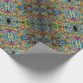 Medusas haarwackeliges Papier Geschenkpapier (Ecke)