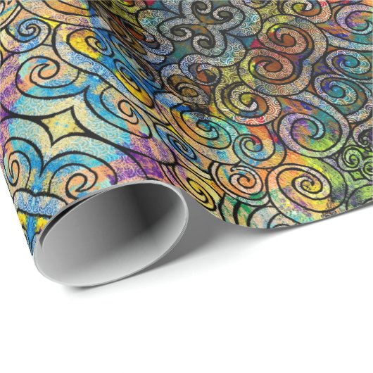 Medusas haarwackeliges Papier Geschenkpapier (Rolleneckpunkt)