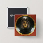 Medusaschild Button (Vorne & Hinten)