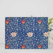 Medway Pattern (von William Morris) Karte (Stehend Vorderseite)