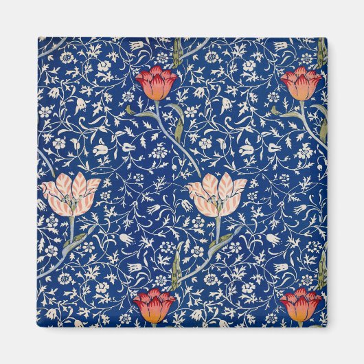 Medway Pattern (von William Morris) Magnet (Vorne)