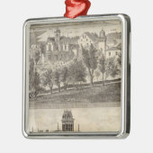 Meek res silbernes ornament (Links)
