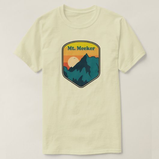 Meeker Colorado Sunrise T-Shirt (Design vorne)