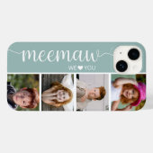 Meemaw 4 Foto Case-Mate iPhone Hülle (Rückseite (Horizontal))