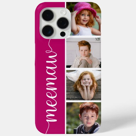 Meemaw 4 Foto Case-Mate iPhone Hülle (Rückseite)