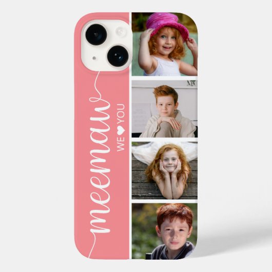 Meemaw 4 Foto Case-Mate iPhone Hülle (Rückseite)