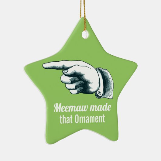 Meemaw Christmas Tree Ornament (Rechts)
