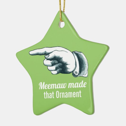 Meemaw Christmas Tree Ornament (Links)