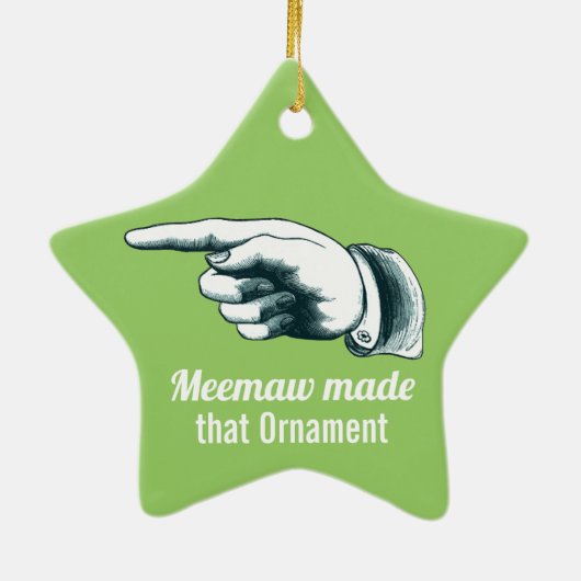Meemaw Christmas Tree Ornament (Hinten)