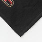 Meemaw Christmas Tree Xmas Buffalo Plaid Red White Fleecedecke (Ecke)