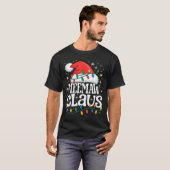 Meemaw Claus Funny Xmas Christmas Grandma Holiday T-Shirt (Vorne ganz)