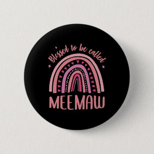 Meemaw S für Oma Frauen Tag Selig Meere Button