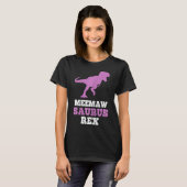 Meemaw-saurus Rex Dino Dinosaur Meemawsaurus Funny T-Shirt (Vorne ganz)