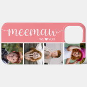Meemaw Wir Liebe Sie Foto Case-Mate iPhone Hülle (Rückseite (Horizontal))