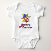 Meemaw's kleiner Firecracker Baby Strampler (Vorderseite)