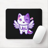 Meemeow Cute Cat Plu-shirt  Mousepad (Mit Mouse)