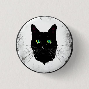 Meeow! 3 cm Abzeichen Button