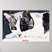 Meeow Cat Poster (Vorne)