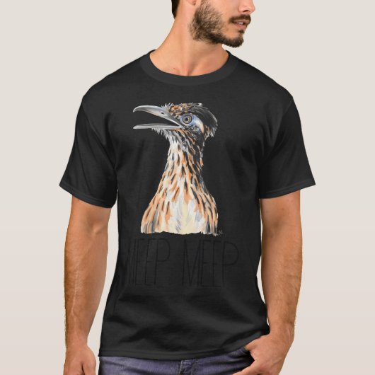 Meep (Greater Roadrunner) T-Shirt (Vorderseite)