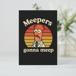 Meepers  gonna meep dankeskarte